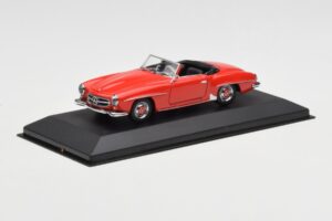 Mercedes 190 SL W121 Κόκκινο Minichamps 1:43 940033131 Μέταλλο - εικόνα 2 από 4