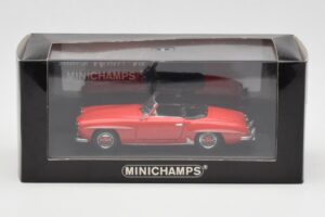 Mercedes 190 SL W121 Κόκκινο Minichamps 1:43 940033131 Μέταλλο - εικόνα 4 από 4