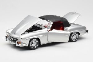 Mercedes 190 SL W121 Ασημί Norev 1:18 B660640604 Μέταλλο - εικόνα 2 από 8