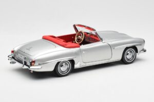 Mercedes 190 SL W121 Ασημί Norev 1:18 B660640604 Μέταλλο - εικόνα 3 από 8