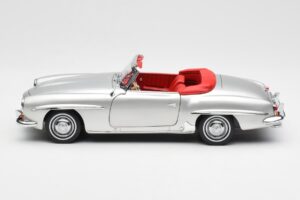 Mercedes 190 SL W121 Ασημί Norev 1:18 B660640604 Μέταλλο - εικόνα 4 από 8