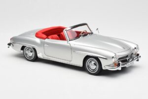 Mercedes 190 SL W121 Ασημί Norev 1:18 B660640604 Μέταλλο - εικόνα 6 από 8