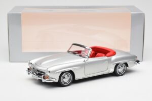 Mercedes 190 SL W121 Ασημί Norev 1:18 B660640604 Μέταλλο - εικόνα 8 από 8