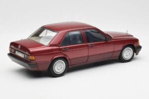 Mercedes 190E W201 2.0 Κόκκινο Dealer Edition AUTOart 1:18 B66040383 Μέταλλο - εικόνα 3 από 8