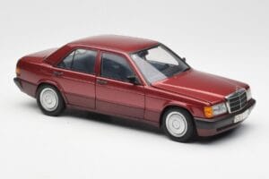 Mercedes 190E W201 2.0 Κόκκινο Dealer Edition AUTOart 1:18 B66040383 Μέταλλο - εικόνα 6 από 8