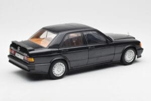 Mercedes 190E 2.3-16 W201 Μπλε Μαύρο Metallic AUTOart 1:18 76122 Μέταλλο - εικόνα 3 από 8