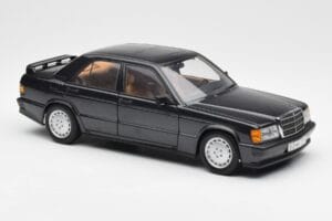Mercedes 190E 2.3-16 W201 Μπλε Μαύρο Metallic AUTOart 1:18 76122 Μέταλλο - εικόνα 6 από 8
