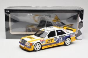 Mercedes 190E 2.5-16 EVO 1 W201 Team MS-Jet #4 R. Asch DTM 1989 Minichamps 1:18 155893604 Μέταλλο - εικόνα 6 από 6