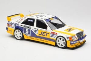 Mercedes 190E 2.5-16 EVO 1 W201 Team MS-Jet #5 M. Reuter DTM 1989 Minichamps 1:18 155893605 Μέταλλο - εικόνα 4 από 6