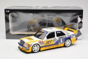 Mercedes 190E 2.5-16 EVO 1 W201 Team MS-Jet #5 M. Reuter DTM 1989 Minichamps 1:18 155893605 Μέταλλο - εικόνα 6 από 6