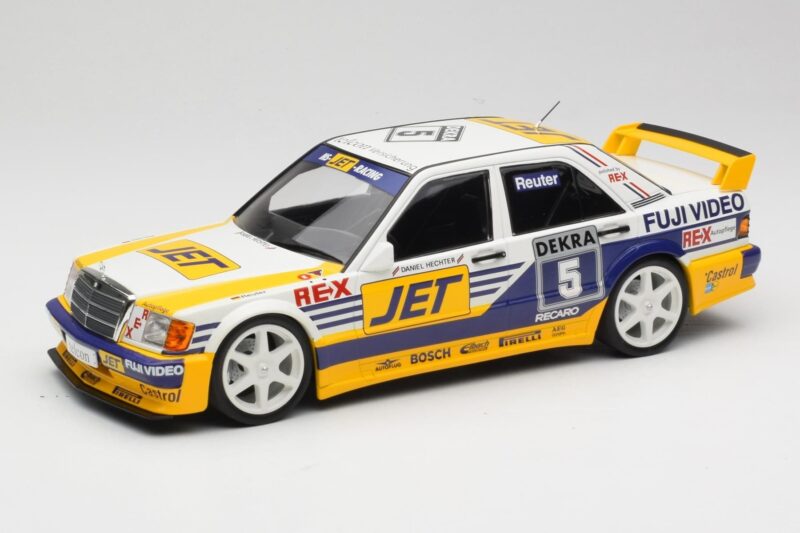 Mercedes 190E 2.5-16 EVO 1 W201 Team MS-Jet #5 M. Reuter DTM 1989 Minichamps 1:18 155893605 Μέταλλο