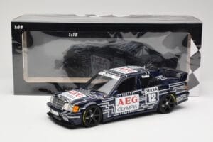Mercedes 190E 2.5-16 EVO 1 W201 Team Snobeck #12 A. Cudini DTM 1989 Minichamps 1:18 155893612 Μέταλλο - εικόνα 6 από 6