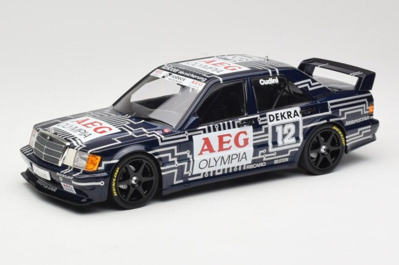 Mercedes 190E 2.5-16 EVO 1 W201 Team Snobeck #12 A. Cudini DTM 1989 Minichamps 1:18 155893612 Μέταλλο