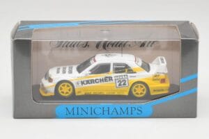 Mercedes 190E 2.5-16 Evo 2 W201 #22 MS Kärcher Schmickler DTM 1990 Minichamps 1:43 13120 Μέταλλο - εικόνα 4 από 4