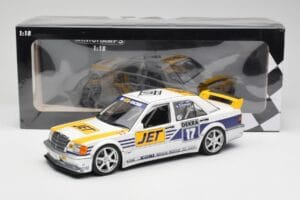 Mercedes 190E 2.5-16 EVO I W201 #17 Team MS-Jet J. van Ommen DTM 1990 Minichamps 1:18 155903617 Μέταλλο - εικόνα 6 από 6