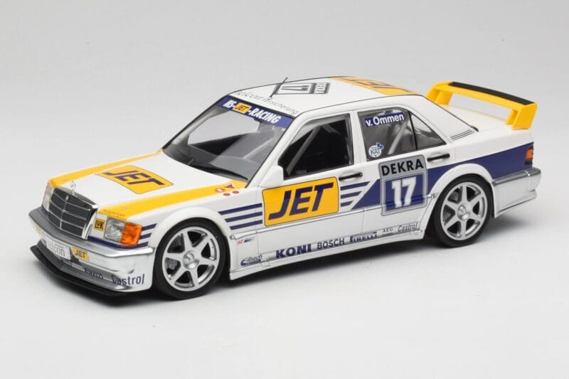 Mercedes 190E 2.5-16 EVO I W201 #17 Team MS-Jet J. van Ommen DTM 1990 Minichamps 1:18 155903617 Μέταλλο