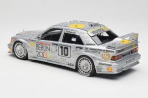 Mercedes 190E 2.5-16 EVO II W201 #10 Zung Fu B. Schneider Guia Race Macau 1992 Minichamps 1:18 155923610 Μέταλλο - εικόνα 4 από 6