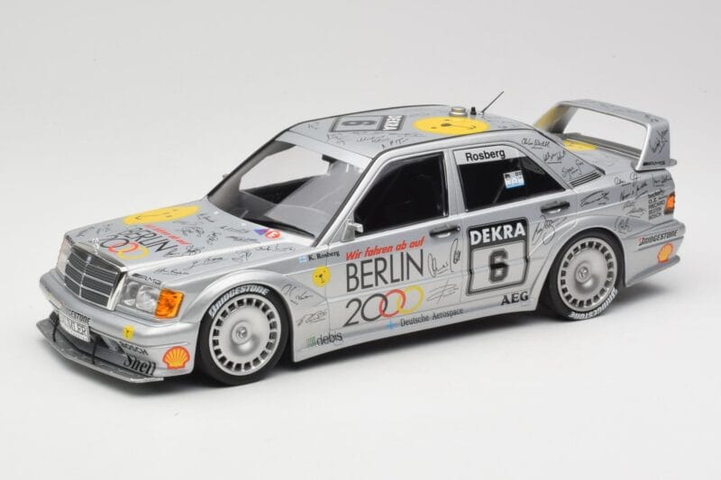 Mercedes 190E 2.5-16 EVO II W201 #6 Team AMG Mercedes K. Rosberg DTM 1992 Minichamps 1:18 155923606 Μέταλλο