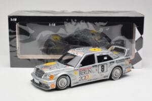 Mercedes 190E 2.5-16 EVO II W201 #8 Zung Fu E. Lohr Guia Race Macau 1992 Minichamps 1:18 155923608 Μέταλλο - εικόνα 6 από 6
