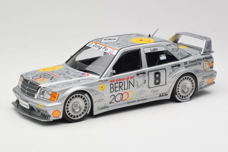 Mercedes 190E 2.5-16 EVO II W201 #8 Zung Fu E. Lohr Guia Race Macau 1992 Minichamps 1:18 155923608 Μέταλλο