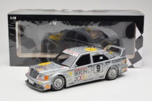 Mercedes 190E 2.5-16 EVO II W201 #9 Zung Fu K. Ludwig Guia Race Macau 1992 Minichamps 1:18 155923609 Μέταλλο - εικόνα 6 από 6