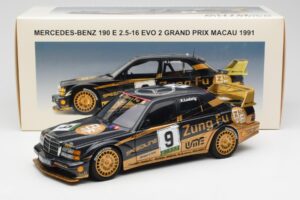 Mercedes 190E 2.5-16 Evo II #9 K. Ludwig Macau GP 3rd Place 1991 AUTOart 1:18 89135 Μέταλλο - εικόνα 8 από 8