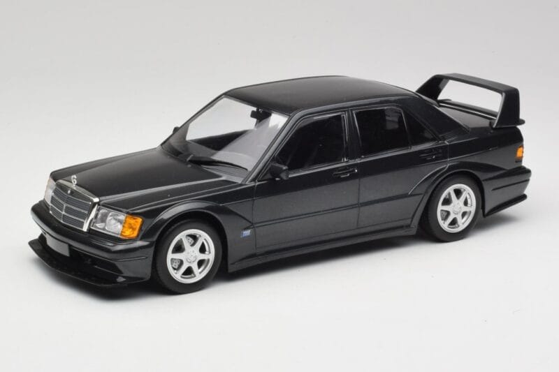 Mercedes 190E W201 2.5-16 EVO 2 Μαύρο Metallic Minichamps 1:18 155036100 Μέταλλο