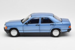 Mercedes 190E W201 Diamond Μπλε Dealer Edition Norev 1:18 B66040661 Μέταλλο - εικόνα 4 από 8