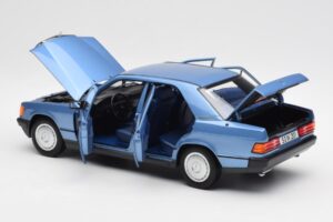 Mercedes 190E W201 Diamond Μπλε Dealer Edition Norev 1:18 B66040661 Μέταλλο - εικόνα 5 από 8
