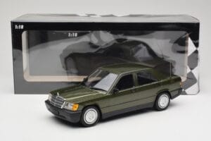 Mercedes 190E W201 Πράσινο Μεταλλικό Minichamps 1:18 155037001 Μέταλλο - εικόνα 6 από 6