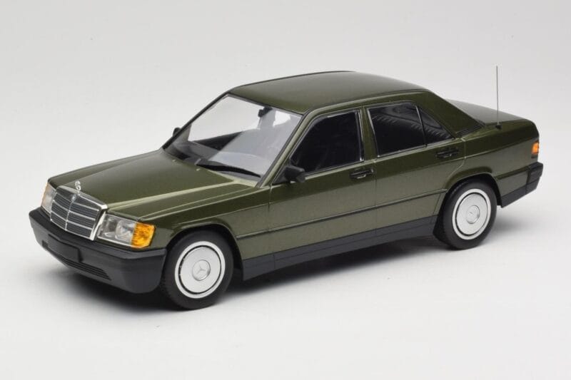 Mercedes 190E W201 Πράσινο Μεταλλικό Minichamps 1:18 155037001 Μέταλλο