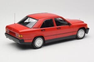 Mercedes 190E W201 Κόκκινο Minichamps 1:18 155037000 Μέταλλο - εικόνα 2 από 6