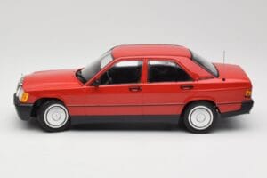 Mercedes 190E W201 Κόκκινο Minichamps 1:18 155037000 Μέταλλο - εικόνα 3 από 6