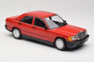Mercedes 190E W201 Κόκκινο Minichamps 1:18 155037000 Μέταλλο - εικόνα 4 από 6
