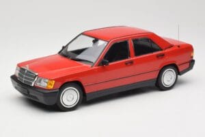 Mercedes 190E W201 Κόκκινο Minichamps 1:18 155037000 Μέταλλο