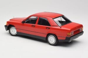 Mercedes 190E W201 Κόκκινο Minichamps 1:18 155037000 Μέταλλο - εικόνα 5 από 6