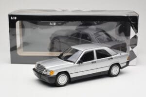 Mercedes 190E W201 Ασημί Minichamps 1:18 155037004 Μέταλλο - εικόνα 6 από 6