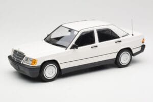 Mercedes 190E W201 Λευκό Minichamps 1:18 155037002 Μέταλλο
