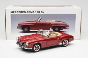Mercedes 190SL W198 Κόκκινο AUTOart 1:18 76116 Μέταλλο - εικόνα 8 από 8