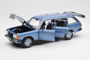 Mercedes 200 S123 T-Model Diamond Μπλε Dealer Edition Norev 1:18 B66040671 Μέταλλο - εικόνα 2 από 8