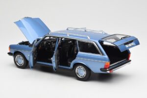 Mercedes 200 S123 T-Model Diamond Μπλε Dealer Edition Norev 1:18 B66040671 Μέταλλο - εικόνα 5 από 8
