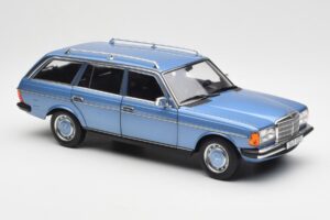 Mercedes 200 S123 T-Model Diamond Μπλε Dealer Edition Norev 1:18 B66040671 Μέταλλο - εικόνα 6 από 8