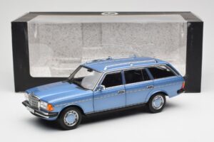 Mercedes 200 S123 T-Model Diamond Μπλε Dealer Edition Norev 1:18 B66040671 Μέταλλο - εικόνα 8 από 8