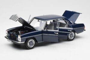 Mercedes 200 W114 Midnight Μπλε Dealer Edition Norev 1:18 B66040694 Μέταλλο - εικόνα 2 από 8