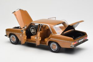 Mercedes 200 W115 Bycane Χρυσό Dealer Edition Norev 1:18 B66040665 Μέταλλο - εικόνα 5 από 8