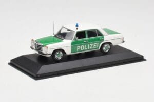 Mercedes 200 W115 Αστυνομία Minichamps 1:43 400034090 Μέταλλο - εικόνα 2 από 4