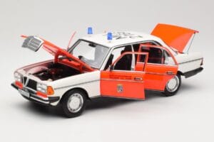 Mercedes 200 W123 Ασθενοφόρο Λευκό Norev 1:18 183834 Μέταλλο - εικόνα 2 από 8