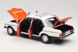 Mercedes 200 W123 Ασθενοφόρο Λευκό Norev 1:18 183834 Μέταλλο - εικόνα 3 από 8