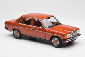 Mercedes 200 W123 English Κόκκινο Dealer Edition Norev 1:18 B66040653 Μέταλλο - εικόνα 6 από 8