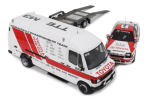 Mercedes 208D + Toyota Celica ST165 Gr.A RAC Safari 1990 Otto 1:18 OT480 Ρητίνη - εικόνα 2 από 4